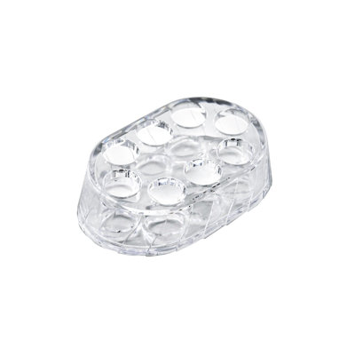 Lipstick Organizer 8 Compartments- Round Slot .875" Diameter, 2-Pack