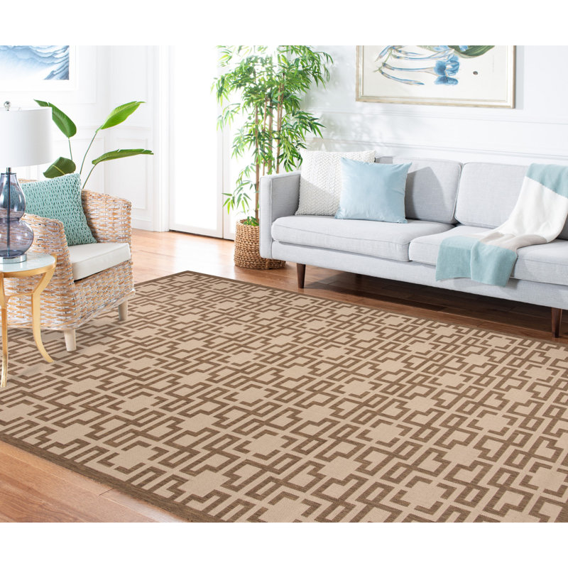 Jamon Martha Stewart Performance Geometric Rug, Rectangle 8' x 11'2"