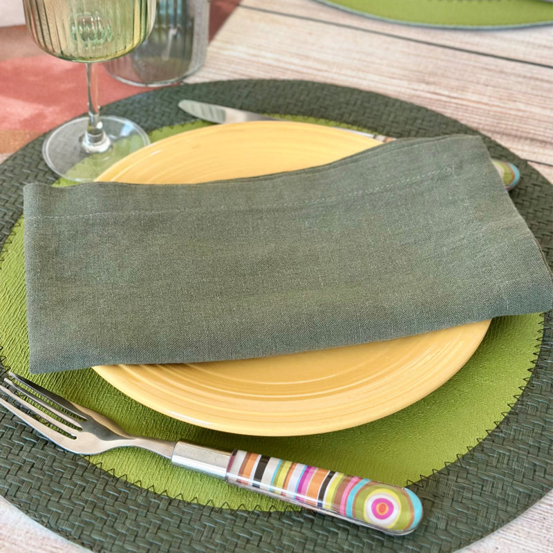 Amalfi 21" Napkin, Mustard
