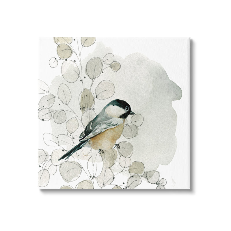 Au-827-Toile, Finch, H 17 po x l 17 po x P 1,5 po