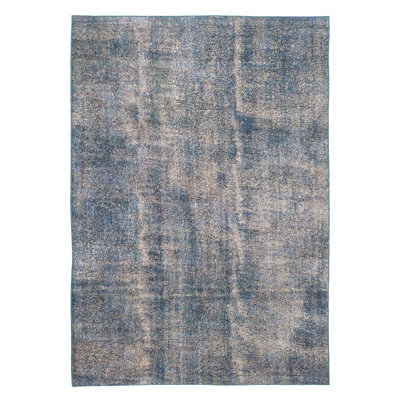 Color Transition  Blue Rug 6'7" x 9'3"