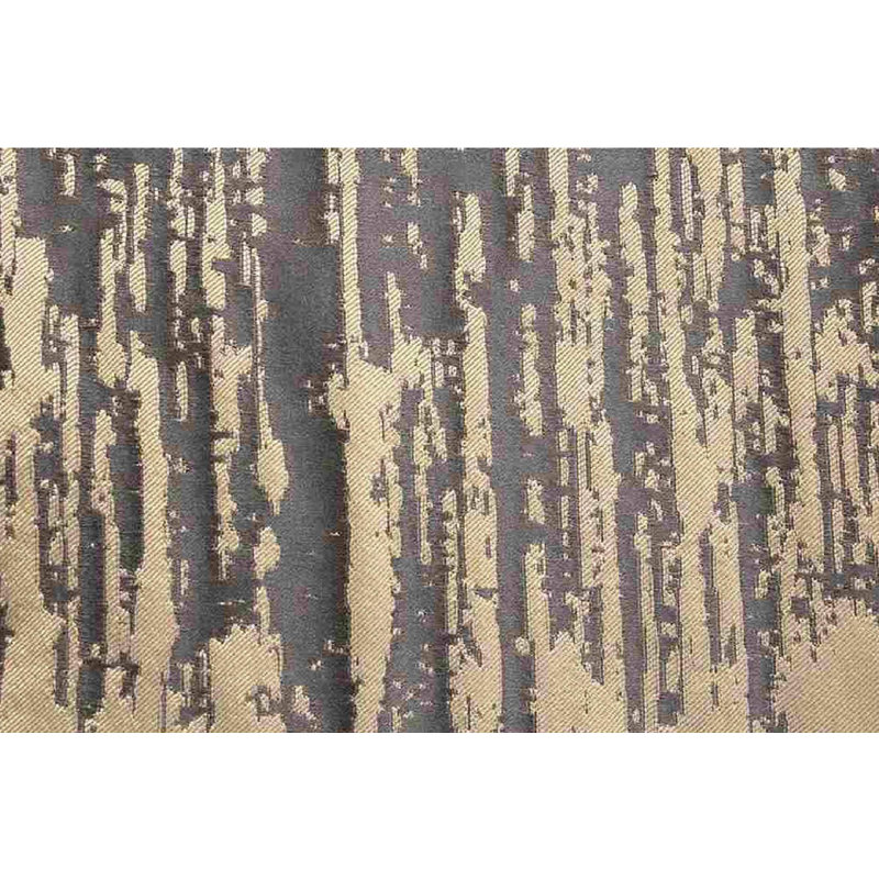 Tissu Lenora, Or / Gris