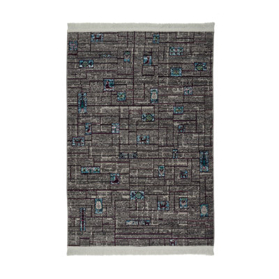 Geometric 254cm X 381cm Area Rug