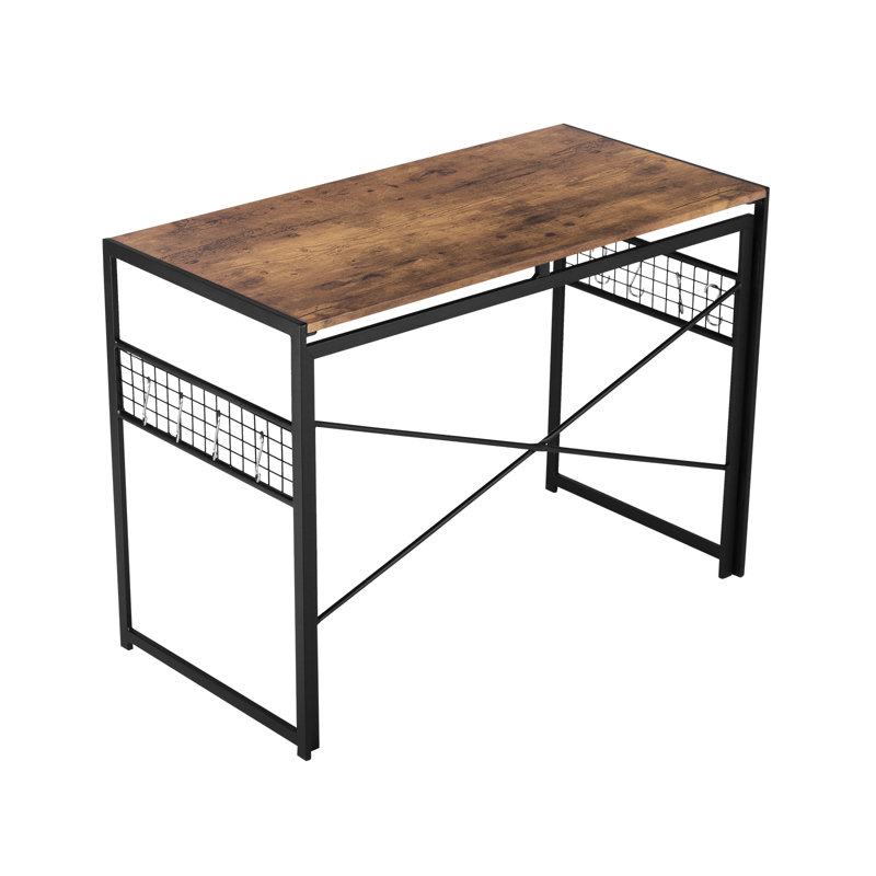 Metal Base Folding Computer Desk