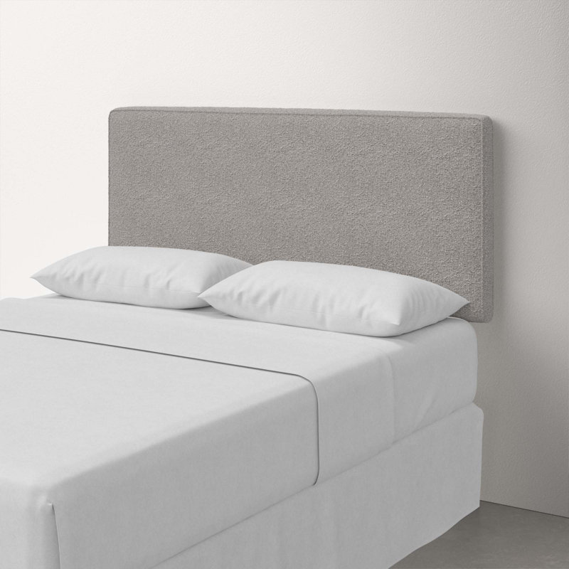 Marquise Upholstered Headboard, Full, Classic Elephant Boucle