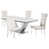 White Table with White Chairs selected