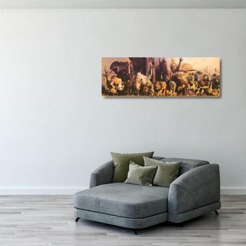 Noah's Ark, 13" H x 40" W