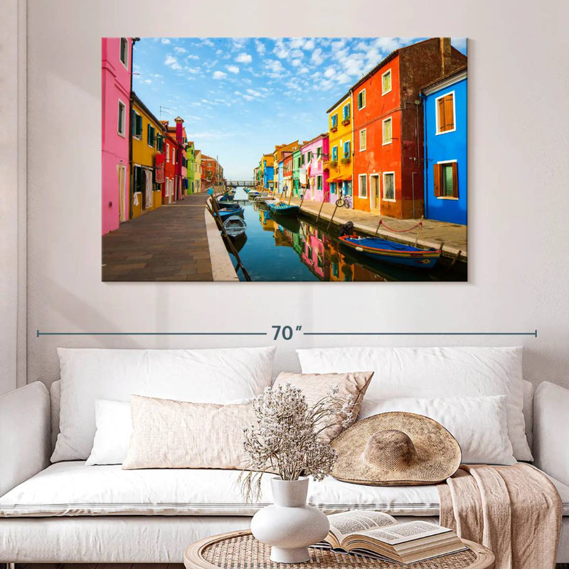 Nicci Burano, Italie, H 34 po x l 51 po