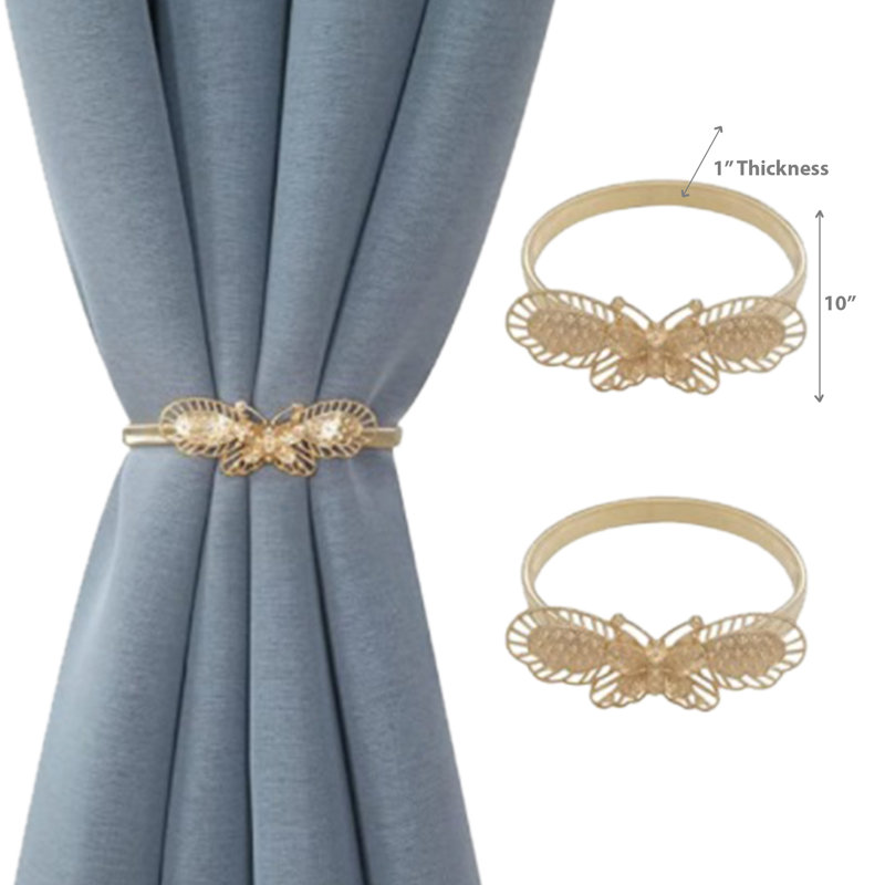 Ih Casadecor Curtain Tieback, Gold
