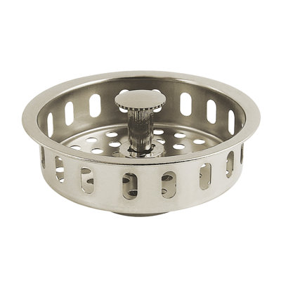 Kingston Brass Made To Match 3-1/2 Inch Kitchen Sink Basket Strainer Only