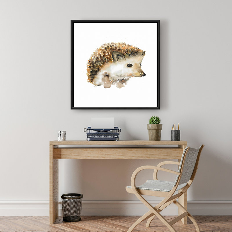 " Watercolor Hedgehog "