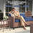 Outdoor 3-Person Wicker Sofa – All-Weather PE Rattan-702324439