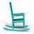 Outdoor Patio HDPE Rocking Adirondack Chair-930783622