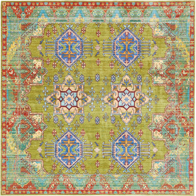 Glasser Ikat Indoor Rug