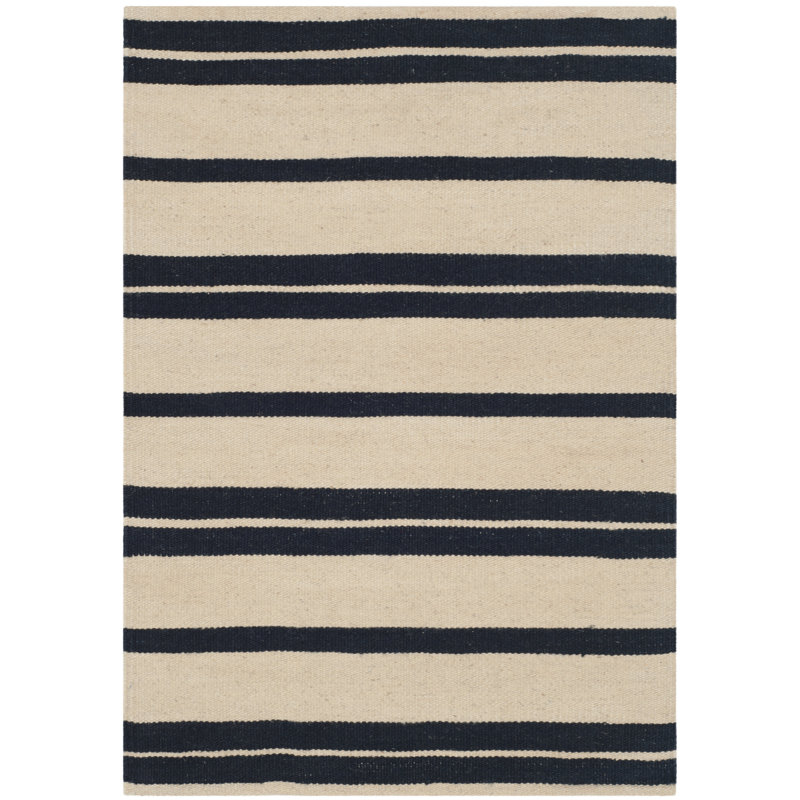 Ralph Lauren Sagaponeck Stripe Wool Striped Rug, Rectangle 2' x 3'