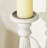 18'' H Wood Tabletop Candlestick-1103655806