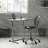 Crandell Adjustable Metal Base Standing Desk-1316469592