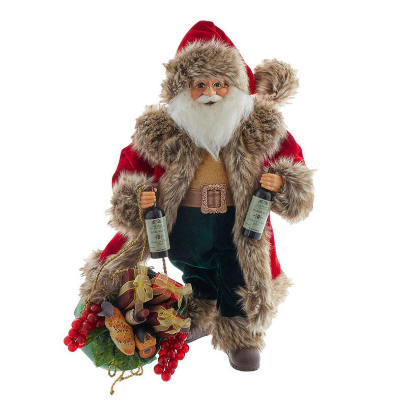 Père Noël Kringles 18 po Kurt Adler