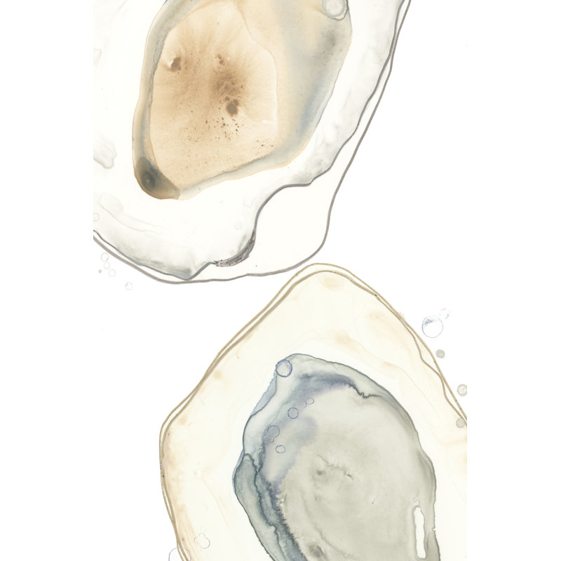 «Ocean Oysters III» par June Erica Vess, impression sur toile tendue, H 18 po x l 12 po x P 1,25 po