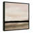 Espresso Floater Framed Canvas