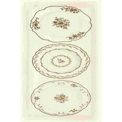 " Sevres Porcelain Panel I " by Garnier