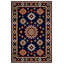 Tapis marocain coloré en coton et polyester à imprimé numérique Madeline Collection-1281180512