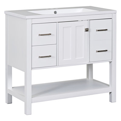 17.8'' Single Bathroom Vanity Base Only