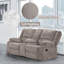 Causeuse inclinable rembourrée 77,9 po Ryong