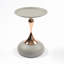 Table d'appoint polyvalente en métal à piédestal-359282292-366635349