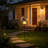 3pcs Moon Fairy Angel Solar Lights Decor, Warm Light Metal Outdoor Stake Lights, Landscape Lights for Yard(Water Drop)