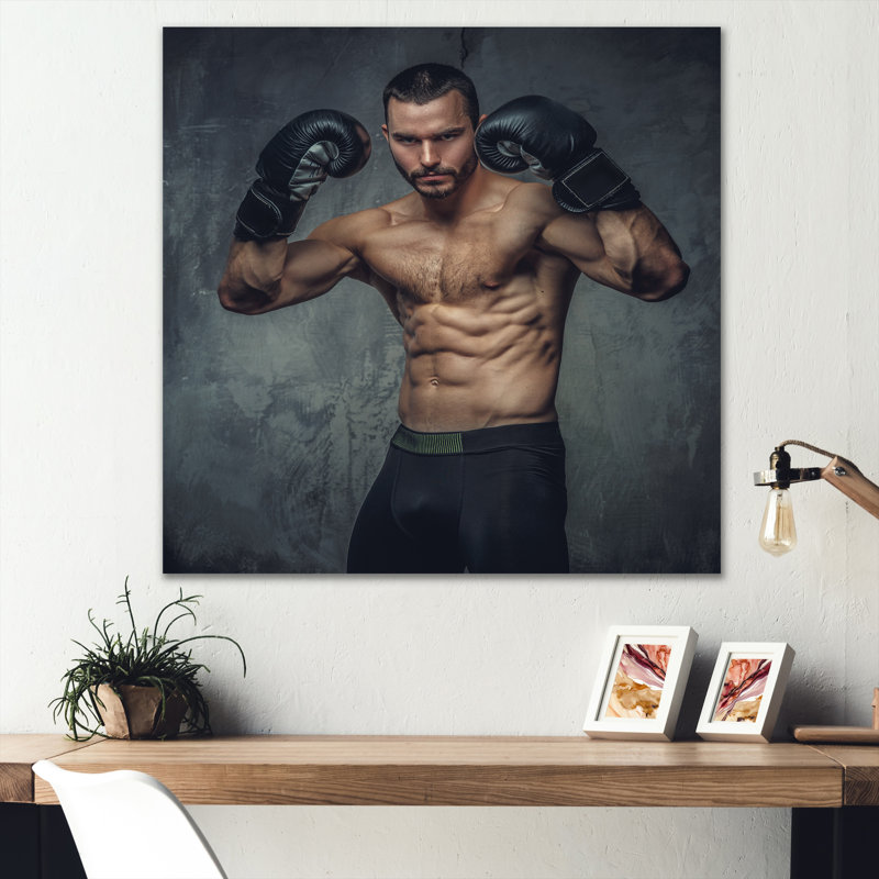 Gants de boxeur sans t-shirts, Toile tendue, H 20 po x l 12 po x P 1 po