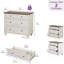 Commode 6 tiroirs Allyssa