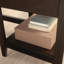 Bureau en L, finition brune