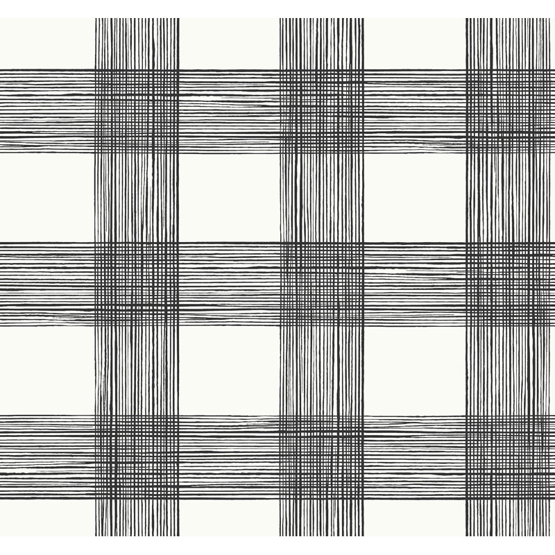 Rouleau de papier peint Loy, Noir