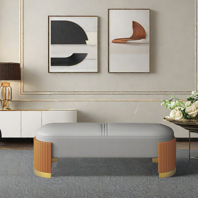 Tabouret de lit léger et luxueux de première classe