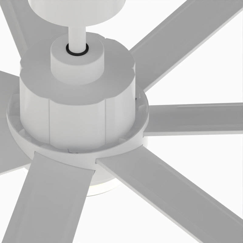 Pendry 72 inch Indoor/Outdoor Ceiling Fan - Matte White, White, White