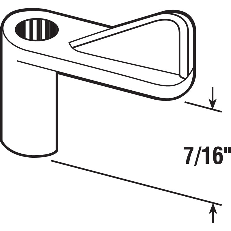 Prime-Line Screen Clips with Screws, Gray, 5.44" H x 3.82" W x 0.88" D