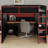 All-in-One Loft Bed with Desk, Lights & Charging Station-1528519278