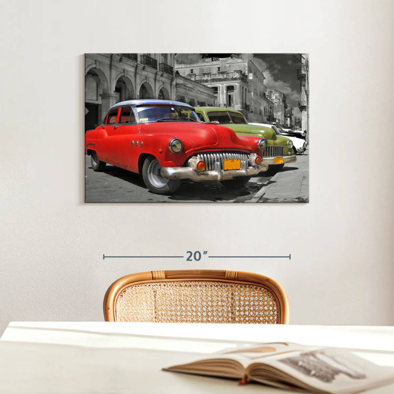 Classic Cars Pop, H 16 po x l 24 po