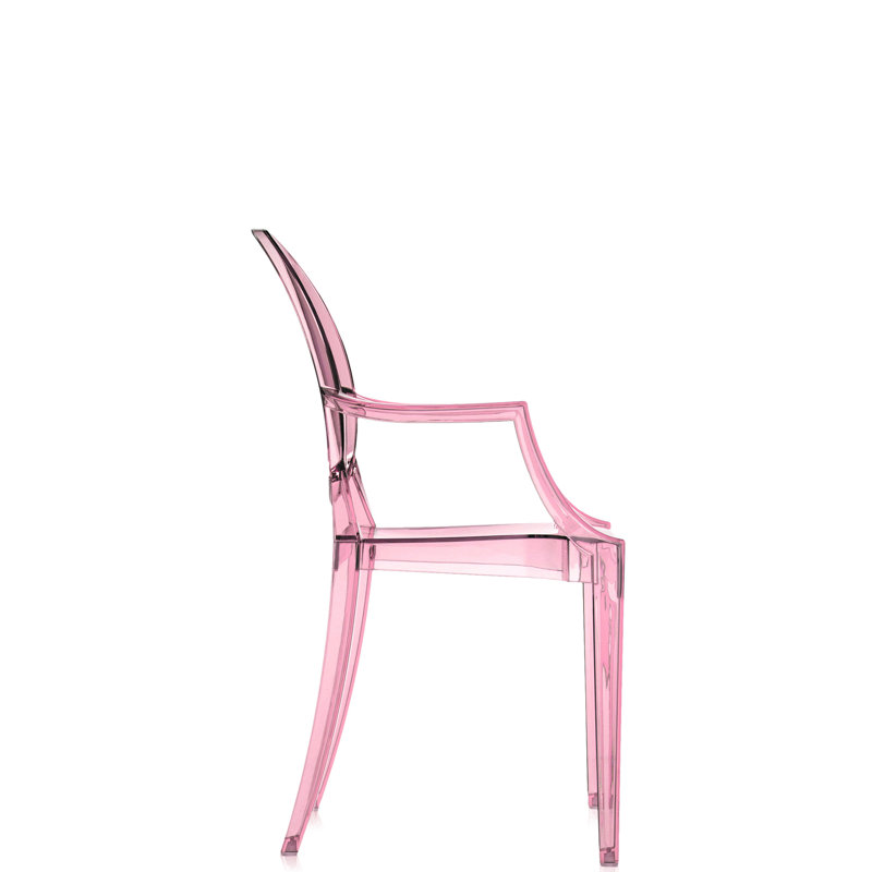 Ghost Outdoor Dining Armchair, Rose
