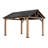 13 Ft. W x 11 Ft. D Aluminum Patio Gazebo