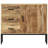 Arcadia Sideboard 34.6" x 11.8" x 28" Solid Mango Wood-927317199