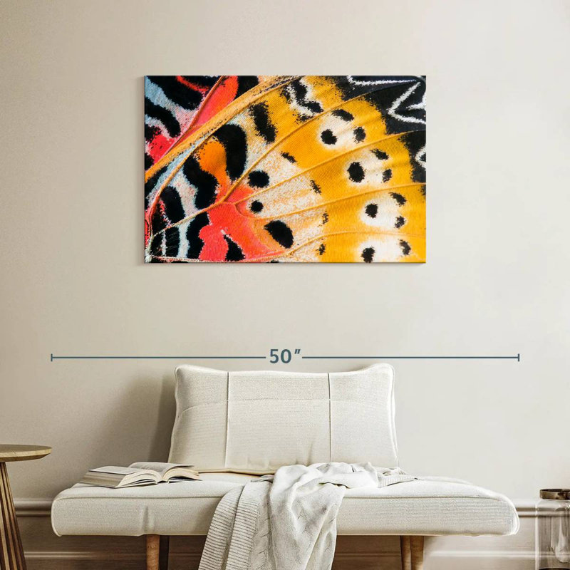 Brampt Butterfly Wing, 24" H x 36" W