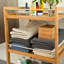 Kalmanovitz Solid Wood Bar Cart