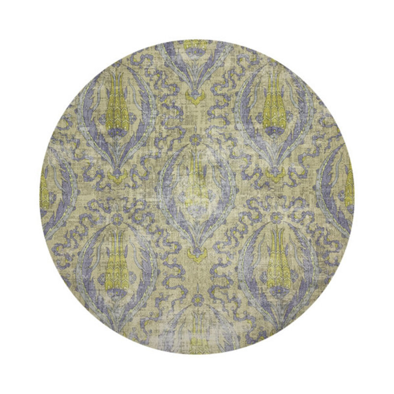Byzantine Jewel Pebble 16" Vinyl Placemat, Gold