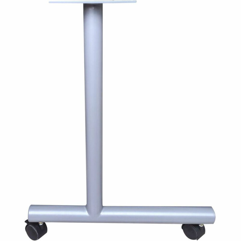 Training Table Base, Silver, 29.50" H x 5" W x 22" D