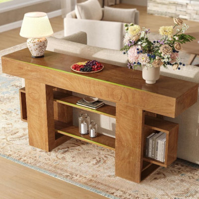 Console champêtre rétro