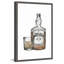 « good old whiskey », reproduction de dessin encadrée-311507324