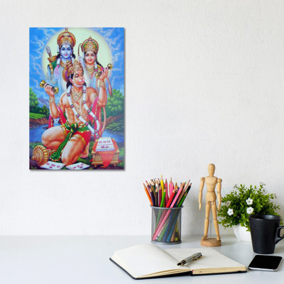 God Hanuman - Print on Canvas