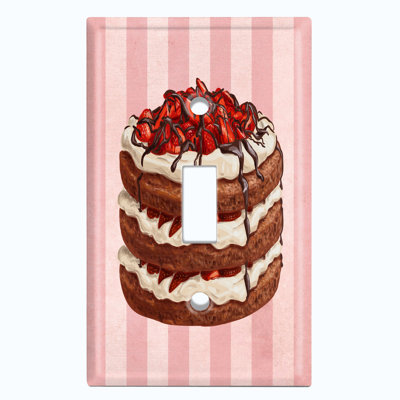 Food & Beverage 1 - Gang Toggle Light Switch Standard Wall Plate